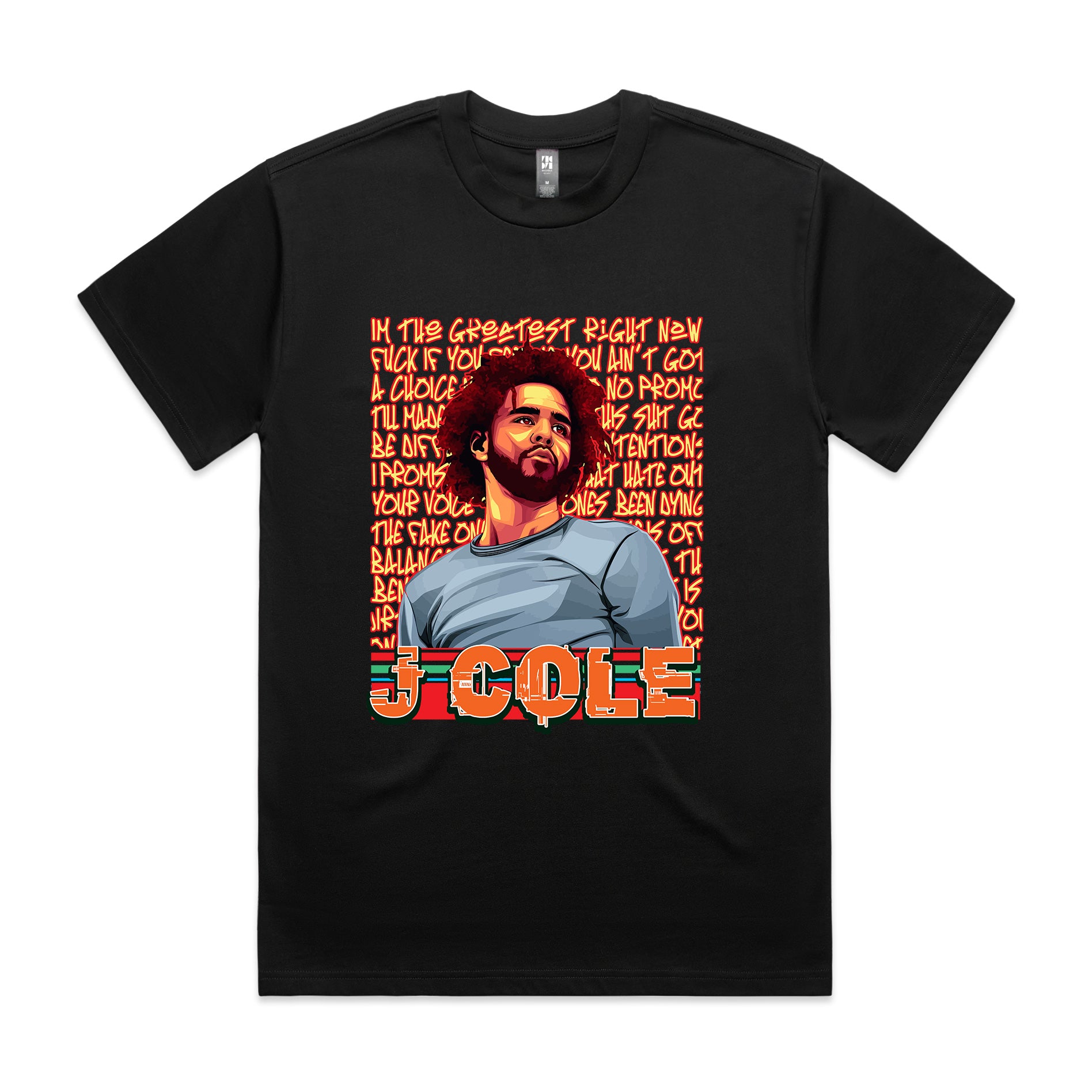 Mens J. Cole X AS Colour Tee – Pressed to Impress, image size:1896x1896