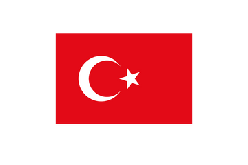 Turkey Flag DTF Printed