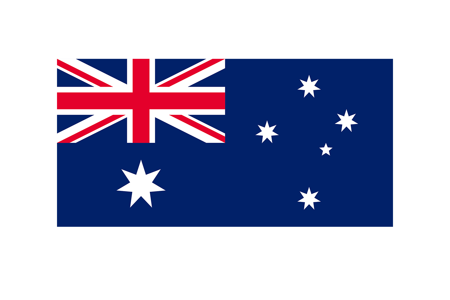 Australia Flag DTF Printed